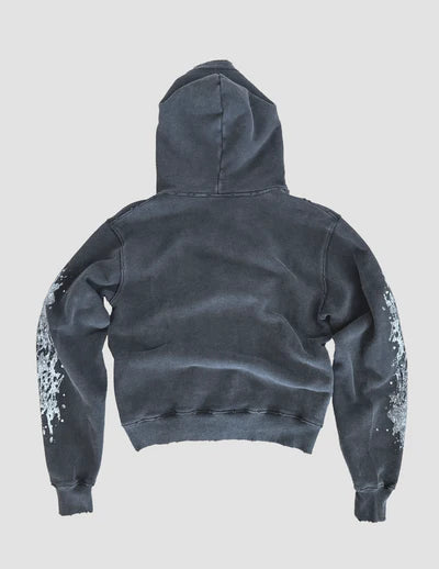 #thrashstar Zip Up - Black