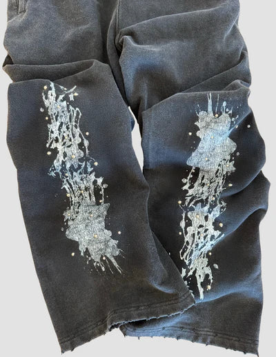 #thrashstar Sweatpants - Black